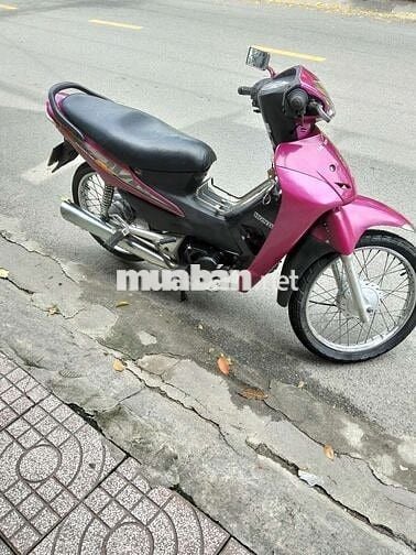 Xe máy Honda Wave Alpha màu hồng số sàn