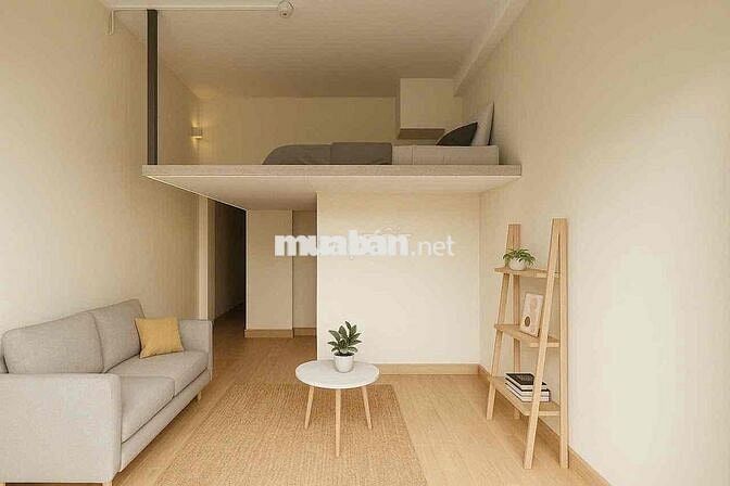 Phòng mới xây cuối đường Dương Quảng Hàm có máy lạnh, thang máy