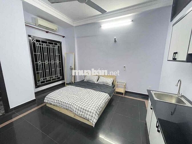 phòng trọ full nội thất ban công quận bình thạnh