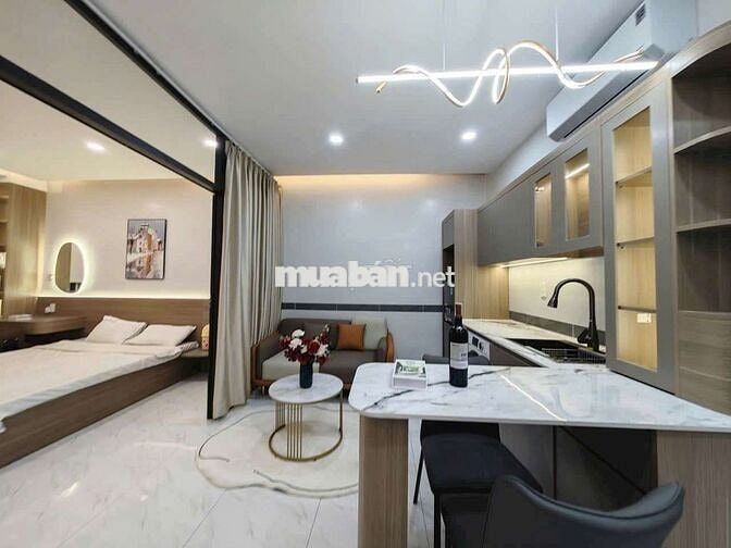 CĂN HỘ BAN CÔNG 50M2 GẦN HÀNG XANH CẦU THỊ NGHÈ GIÁP Q1 Q2 PHÚ NHUẬN