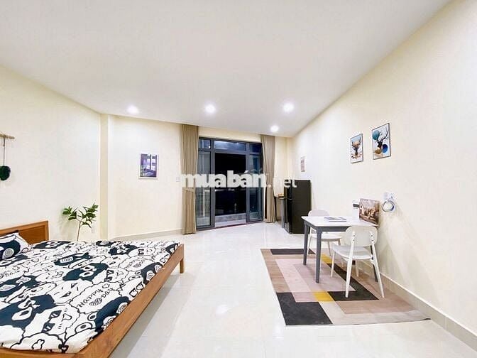 PHÒNG STUDIO BANCOL FULL NỘI THẤT SIÊU MỚI CÓ THANG MÁY NGAY CẦU CHỮ Y