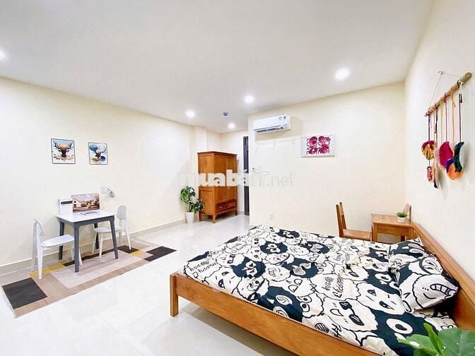 PHÒNG STUDIO BANCOL FULL NỘI THẤT SIÊU MỚI CÓ THANG MÁY NGAY CẦU CHỮ Y