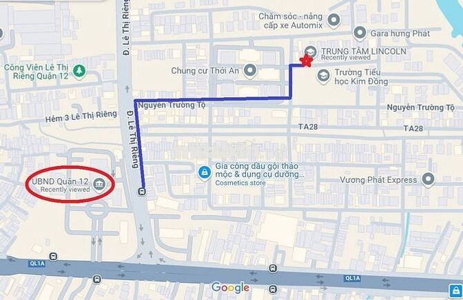 HCM-Q12-Nhà cho thuê 700m2 Lê Thị Riêng,Thới An-UBND Q12 (chính chủ)