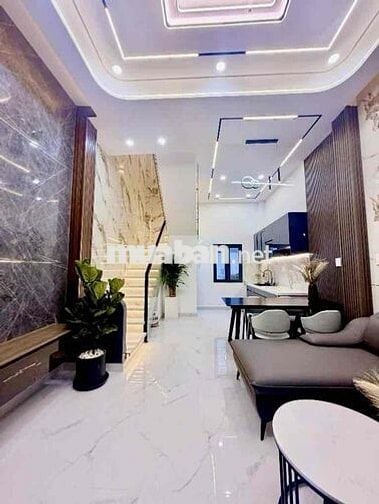 BÁN NHÀ HƯƠNG LỘ 2 - BÌNH TÂN- HẺM XE HƠI- 4 TẦNG - NÔI THẤT CAO CẤP