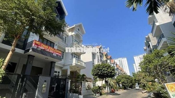 Nhà Góc 2 Mặt Tiền KDC Him Lam P.Tân Hưng, Q7 – Trệt 3 Lầu – Giá 19 Tỷ