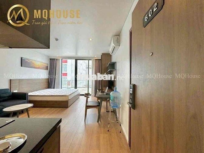 Cho thuê căn hộ cao cấp, ban công cực rộng full nội thất