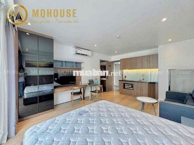 Cho thuê căn hộ cao cấp, ban công cực rộng full nội thất