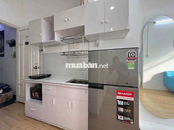 Căn Hộ 1 Phòng Ngủ 45M2 Ban Công Ngay Tại Trung Tâm Quận Bình Thạnh