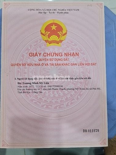 Chính chủ cần bán lô đất phường Hắc Dịch 200m2 60m thổ cư