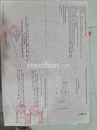 Chính chủ cần bán lô đất phường Hắc Dịch 200m2 60m thổ cư