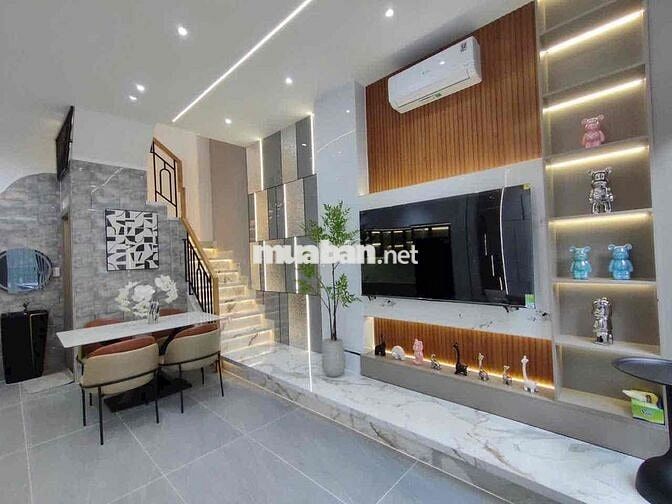 SIÊU PHẨM NHÀ ĐẸP ĐƯỜNG LÊ VĂN THỌ, P11, GV, HCM 5.5 x 9M CHỈ 6.58 TỶ