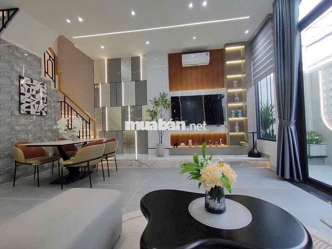 SIÊU PHẨM NHÀ ĐẸP ĐƯỜNG LÊ VĂN THỌ, P11, GV, HCM 5.5 x 9M CHỈ 6.58 TỶ