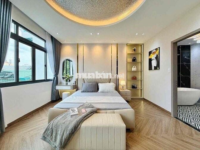 SIÊU PHẨM NHÀ ĐẸP ĐƯỜNG LÊ VĂN THỌ, P11, GV, HCM 5.5 x 9M CHỈ 6.58 TỶ