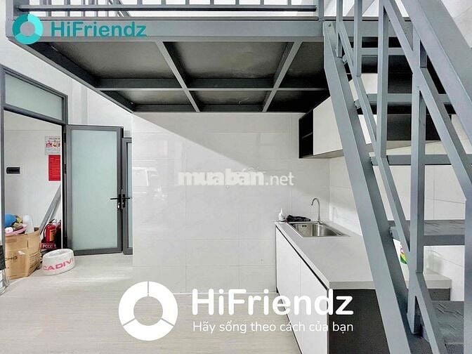 Duplex gác cao mặt tiền hẻm, có thể kinh doanh gần CV Lê Thị Riêng