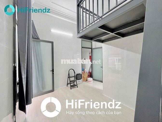 Duplex gác cao mặt tiền hẻm, có thể kinh doanh gần CV Lê Thị Riêng