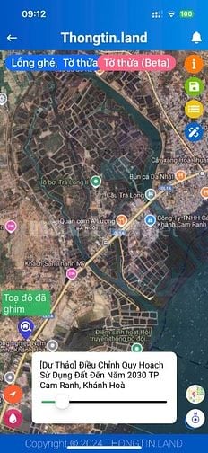 Đất sổ đỏ QL1A 2800m2 Cam Ranh Khánh Hoà 