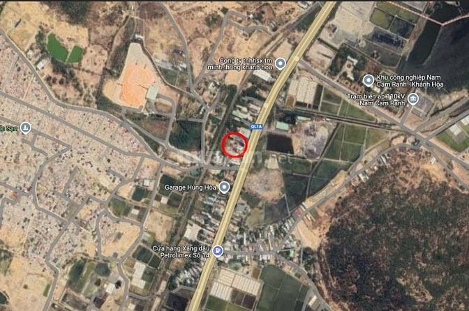 Đất sổ đỏ QL1A 2800m2 Cam Ranh Khánh Hoà 