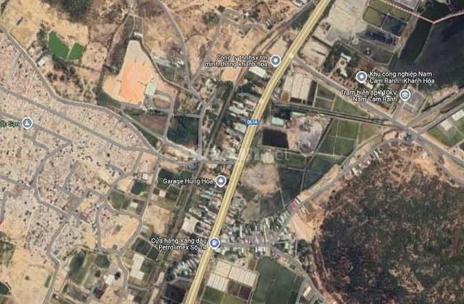 Đất sổ đỏ QL1A 2800m2 Cam Ranh Khánh Hoà 