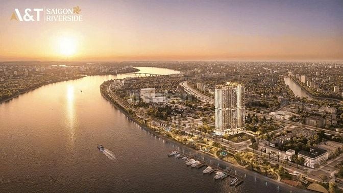 Ra mắt căn hộ A&T Sài Gòn Riverside, Ven Sông Sài Gòn,cơ hội đầu tư F0