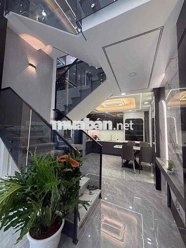 NHÀ ĐƯỜNG HƯƠNG LỘ 2 ĐẸP LUNG LINH, 48M2, 5 TẦNG BTCT. GIÁ 6,6 TỶ.