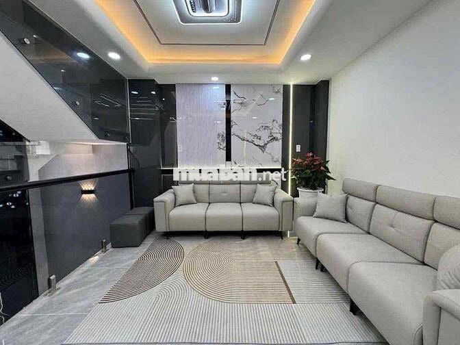 NHÀ ĐƯỜNG HƯƠNG LỘ 2 ĐẸP LUNG LINH, 48M2, 5 TẦNG BTCT. GIÁ 6,6 TỶ.