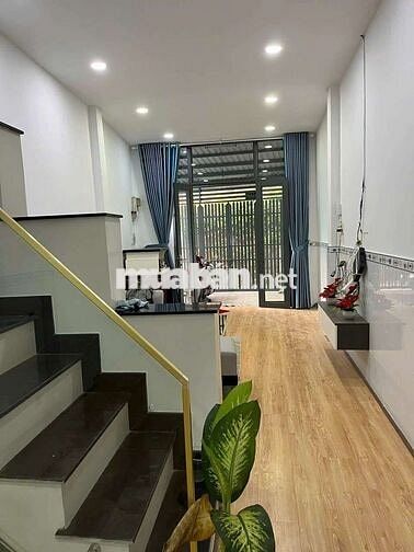 3,5x16 trệt lầu 2pn 2wc nhà mới tch35 gần pmqttrung