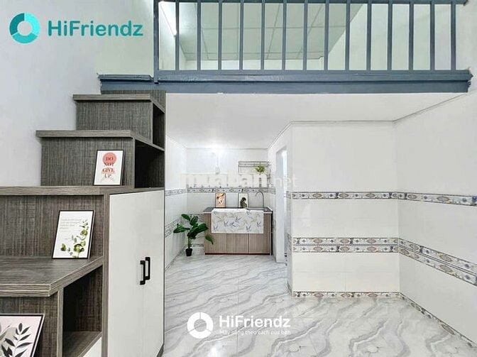 Phòng Trọ Gác Lửng Mới Xây Siêu Thoáng- Full Tiện Nghi - Giá Chỉ 2tr8