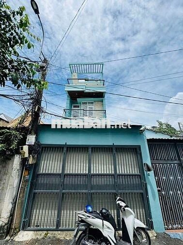 NHÀ ĐẸP LUNG LINH 1TRỆT 3LẦU 3PN 4WC, SÂN ĐẬU OTO, ĐƯỜNG 11 LINH XUÂN