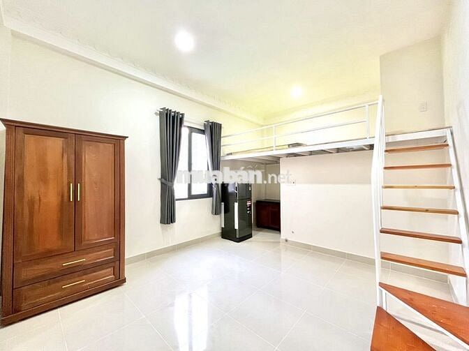 Ở NGAY! CĂN HỘ CÓ GÁC MỚI FULL NỘI THẤT GẦN CƯ XÁ LỮ GIA SIÊU AN NINH