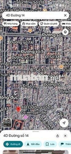 Nhà nguyên căn đường 14 khu Tên Lửa ngay ngã tư đg 14-17 giá 10tr