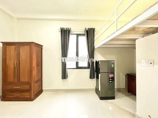 Ở NGAY! CĂN HỘ CÓ GÁC MỚI FULL NỘI THẤT GẦN CƯ XÁ LỮ GIA SIÊU AN NINH