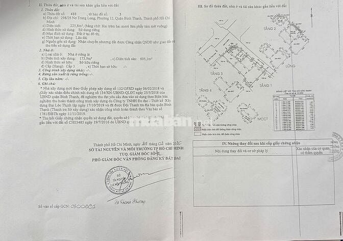 NHÀ HẺM BÁN CHÍNH CHỦ - NƠ TRANG LONG, P. BÌNH THẠNH, HCM