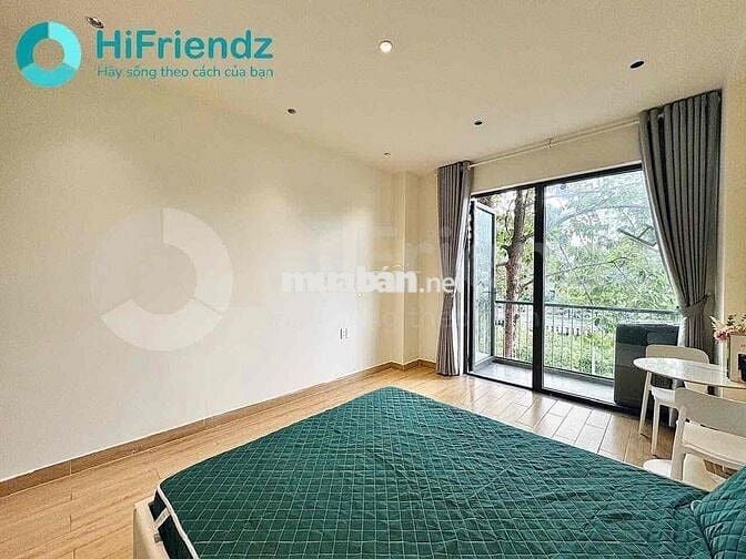 CĂN 1PN BALCONY VIEW BỜ KÈ GIỮA TRUNG TÂM BÌNH THẠNH