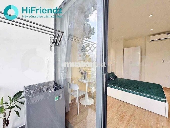 CĂN 1PN BALCONY VIEW BỜ KÈ GIỮA TRUNG TÂM BÌNH THẠNH