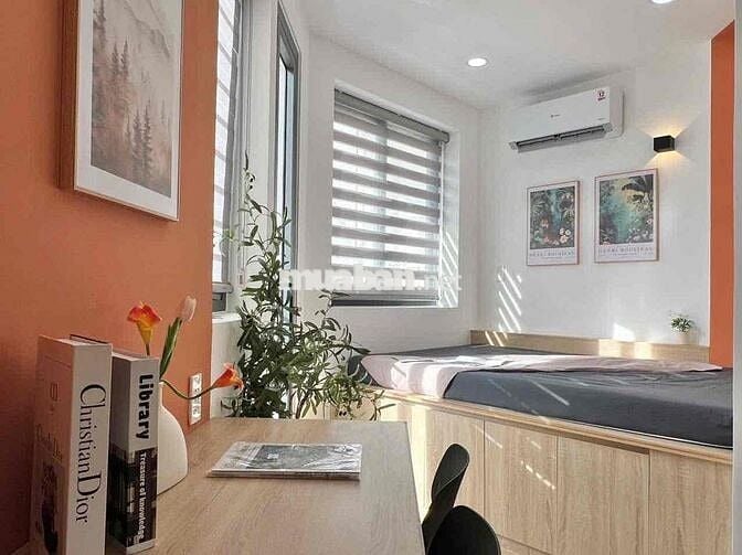 CĂN HỘ DỊCH VỤ MỚI - STUDIO FULL NỘI THẤT - MÁY GIẶT RIÊNG