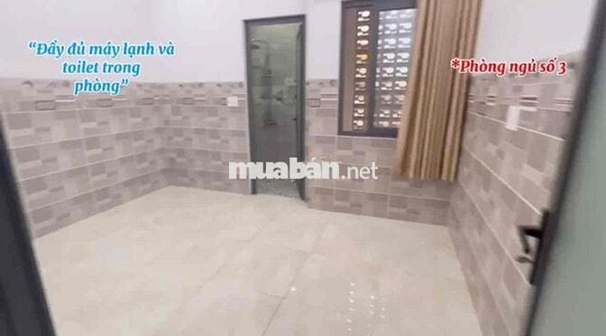 nhà hẻm Phạm Đăng Giảng, 4x17, 1trệt2lầu, 3PN-có nội thất, giếng trời