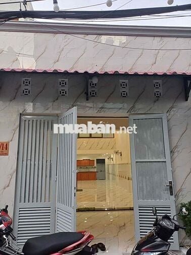 Cho thuê nguyên căn 5,60 x 18m 3 phòng 2wc mới ở liền 13,5tr tháng