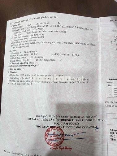 Bán Nhà Phố SHR 4x13,4 lầu,5tỷ890tr,lê Thị Riêng.tphcm