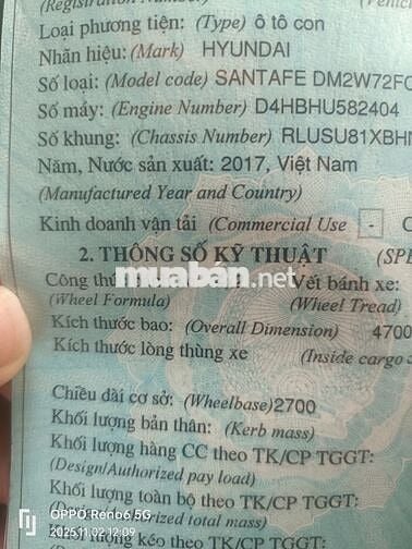 Hyundai Santa Fe 2017 2.2L - 160000 km