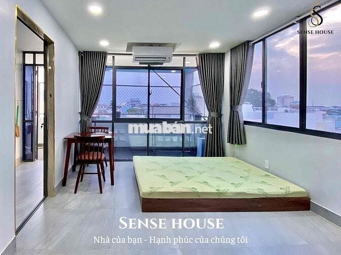 Penthouse 1PN tách bếp, full NT, ban công siêu chill ngay Luỹ Bán Bích