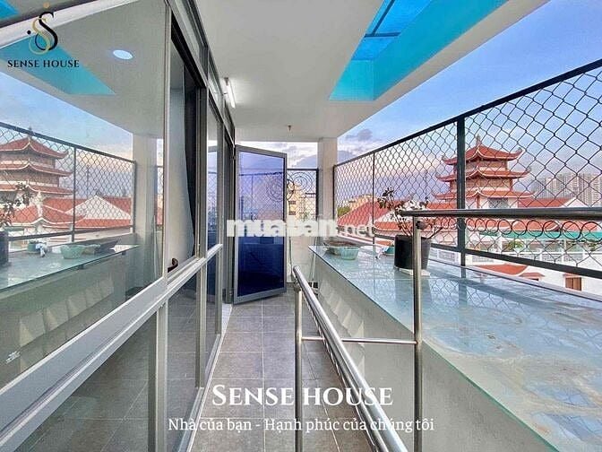 Penthouse 1PN tách bếp, full NT, ban công siêu chill ngay Luỹ Bán Bích