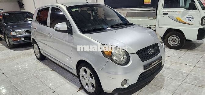 Kia Morning SLX 2008 số tự động màu bạc