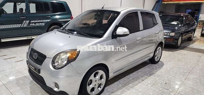 Kia Morning SLX 2008 số tự động màu bạc