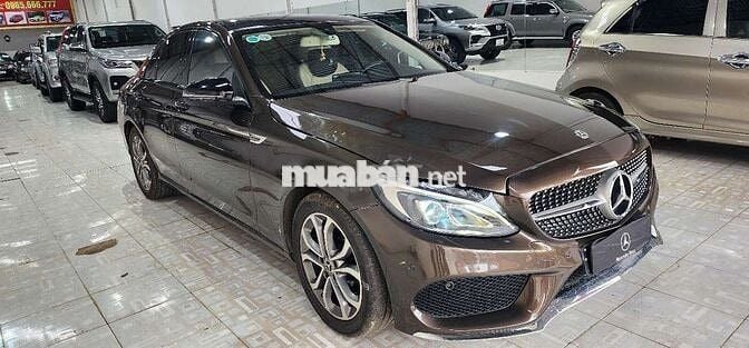 Mercedes-Benz C200 W205 2.0 AT 2017 Nâu