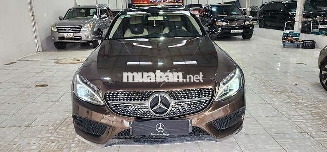 Mercedes-Benz C200 W205 2.0 AT 2017 Nâu
