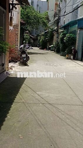 Ngay CV Làng Hoa, Hẻm 7m, nhà 4 Tầng 4 PN