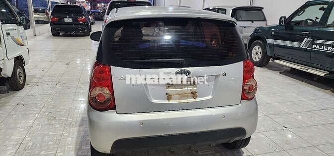 Kia Morning SLX 2008 số tự động màu bạc