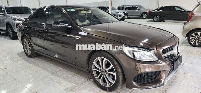 Mercedes-Benz C200 W205 2.0 AT 2017 Nâu