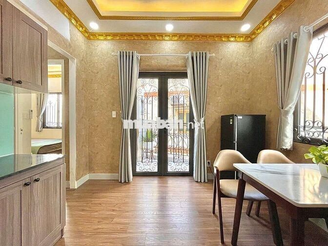 Cho Thuê Căn Hộ 1PN, Phú Nhuận, Full noithat, Bancony, may giac riêng