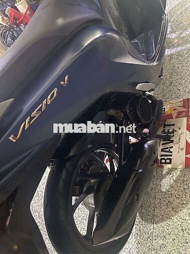 Xe Honda Vision 2022 màu xanh, Smartkey